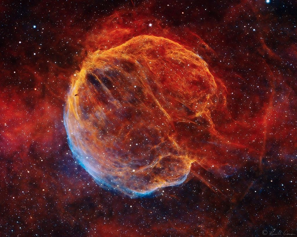 APOD: 2021 January 18 – The Medulla Nebula Supernova Remnant
