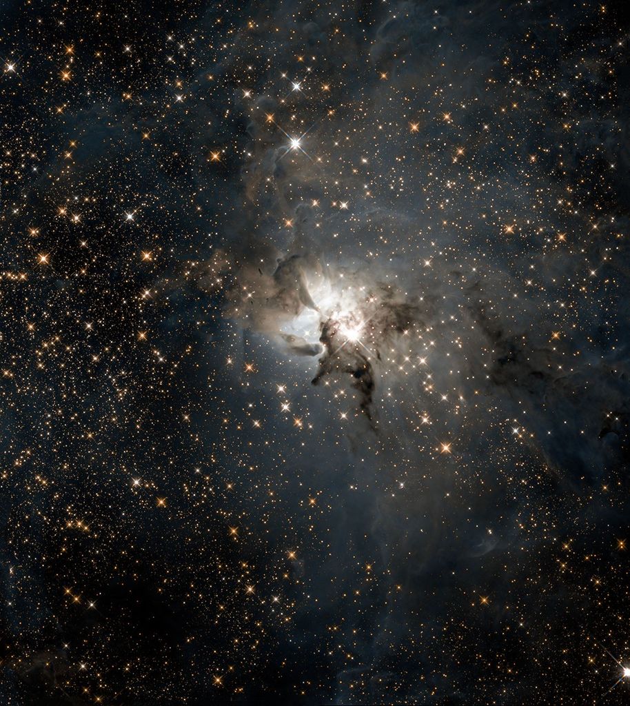 APOD: 2021 March 19 – Central Lagoon in Infrared