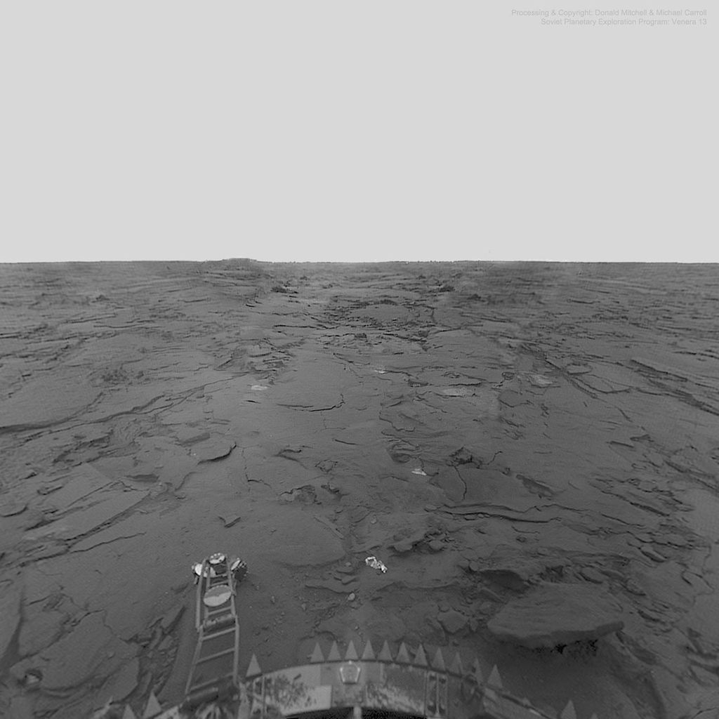 APOD: 2021 March 17 – The Surface of Venus from Venera 14
