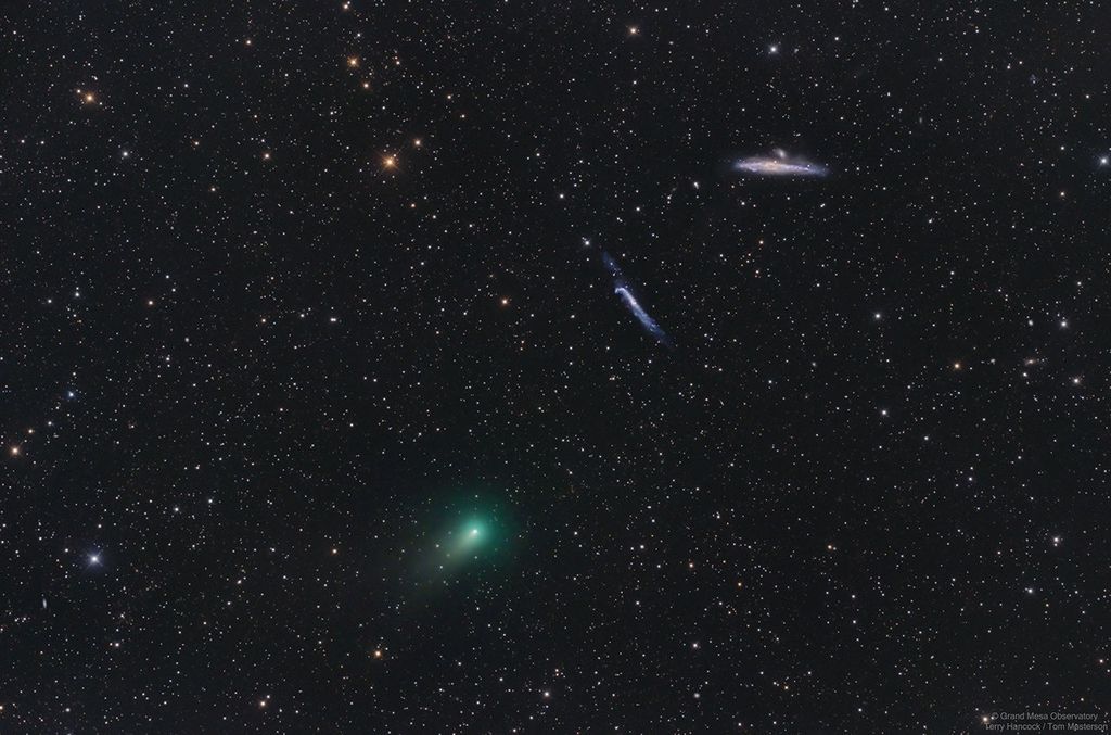 APOD: 2021 May 13 – The Comet, the Whale, and the Hockey Stick