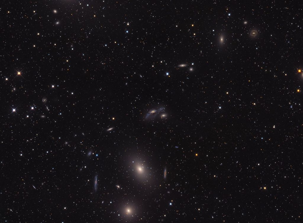 APOD: 2021 May 22 – Markarian’s Chain