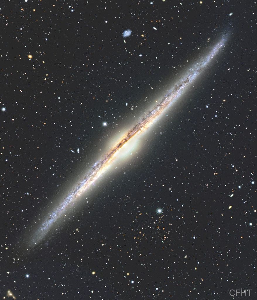 APOD: 2021 May 17 – NGC 4565: Galaxy on Edge