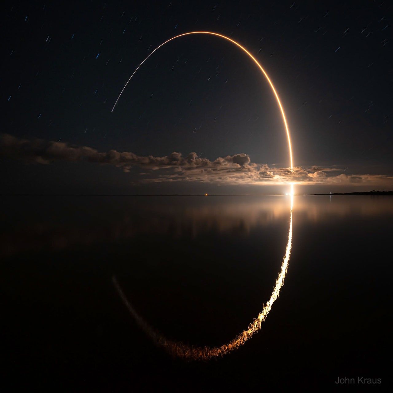 The picture shows the NASA's Lucy mission launching from Cape Canaveral, Florida. Please see the explanation for more detailed information.
