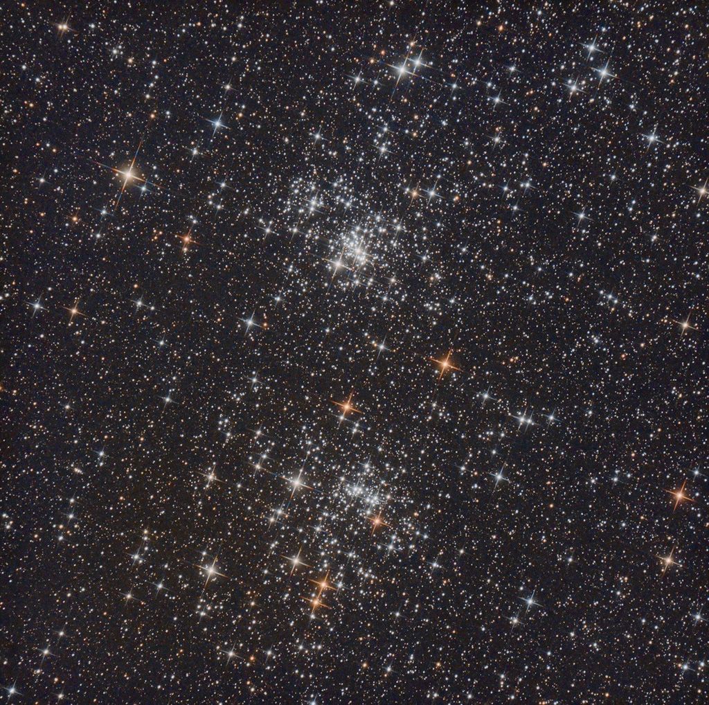 APOD: 2021 October 8 – The Double Cluster in Perseus