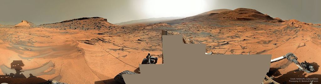 APOD: 2021 September 14 – Mars Panorama 360 from Curiosity