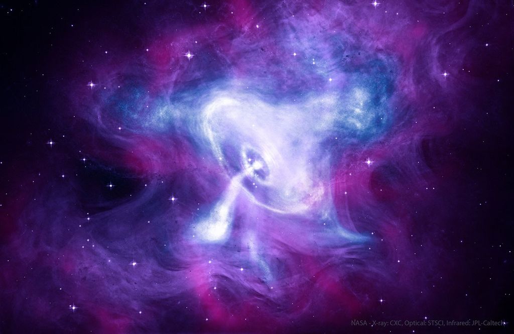 APOD: 2022 August 21 – The Spinning Pulsar of the Crab Nebula