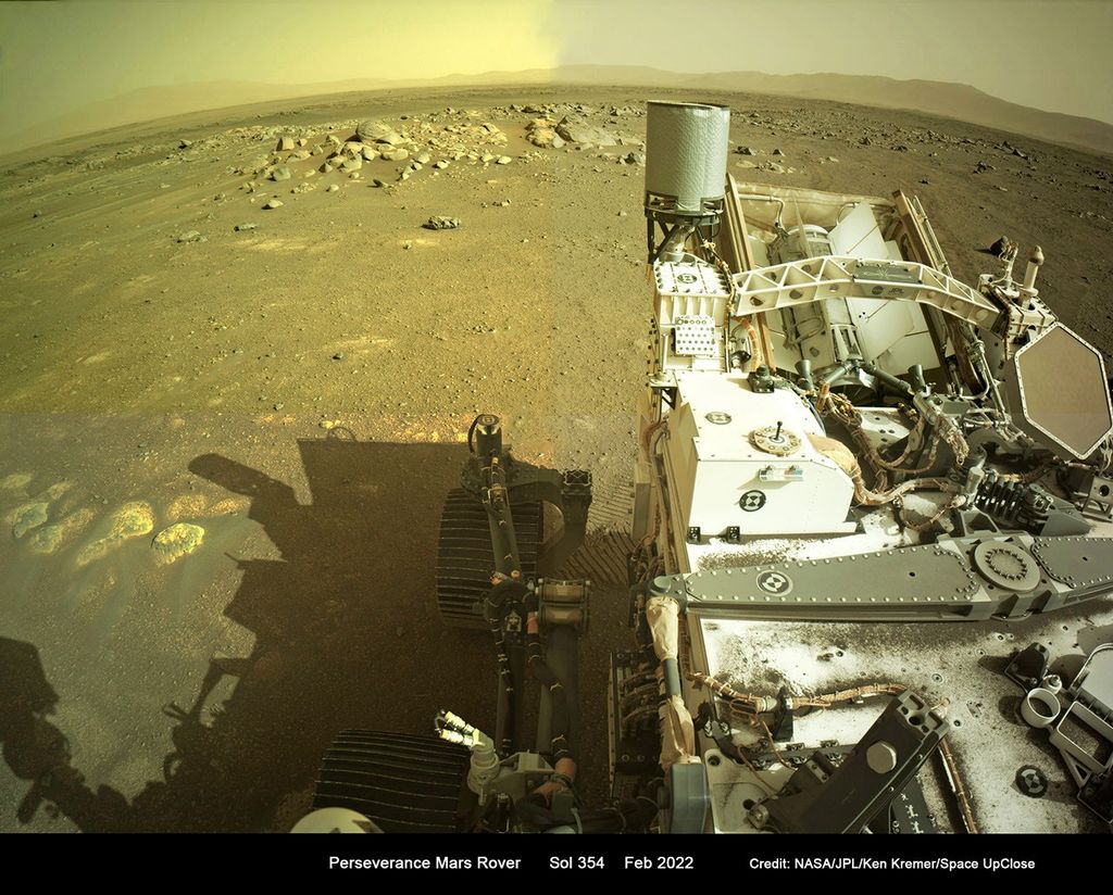 APOD: 2022 February 25 – Perseverance Sol 354