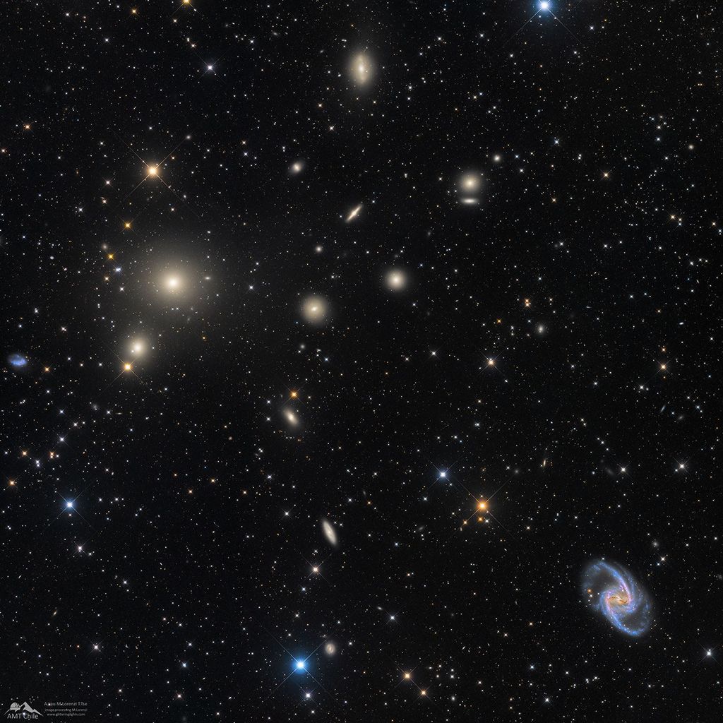 APOD: 2022 January 29 – The Fornax Cluster of Galaxies