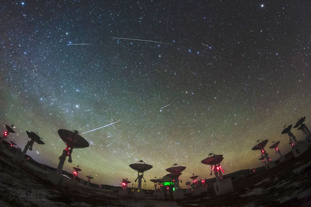 APOD: 2022 January 8 – Quadrantids of the North