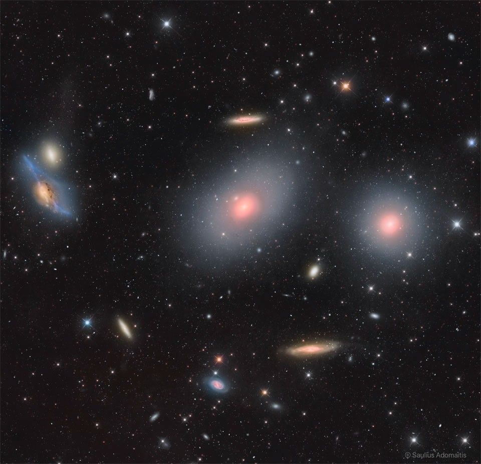 APOD: 2022 June 15 – In the Heart of the Virgo Cluster