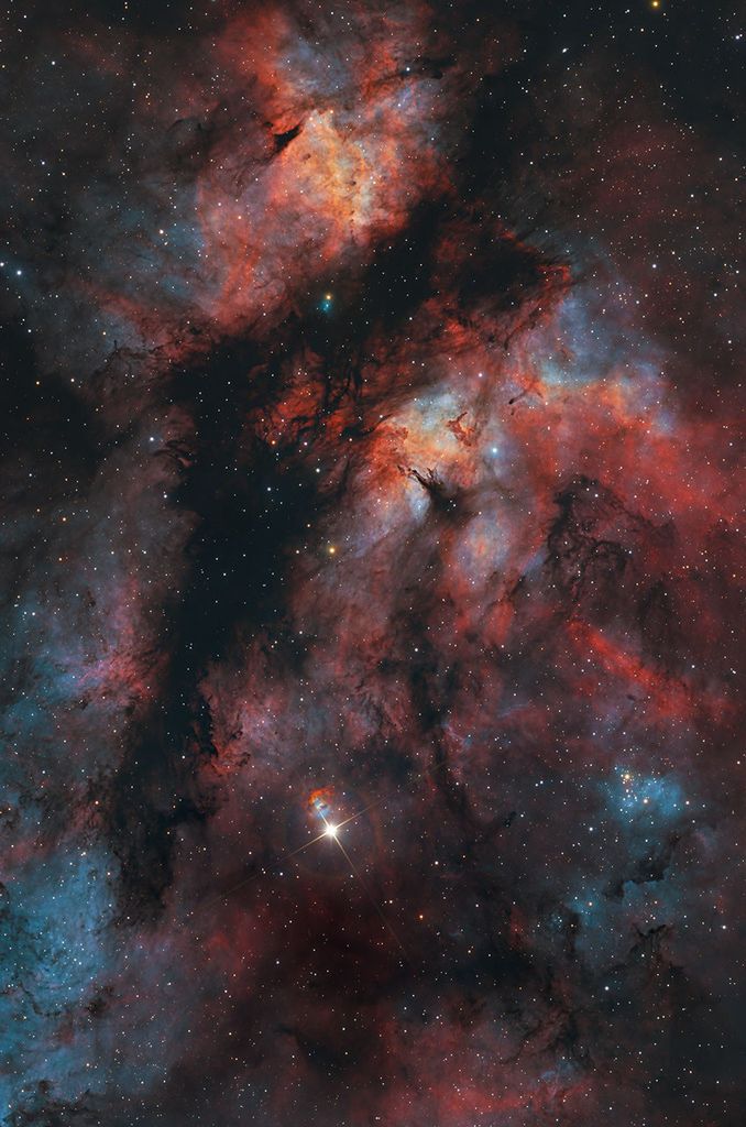 APOD: 2022 June 18 – The Gamma Cygni Nebula