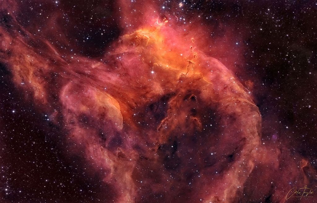 APOD: 2022 May 6 – NGC 3572 and the Southern Tadpoles
