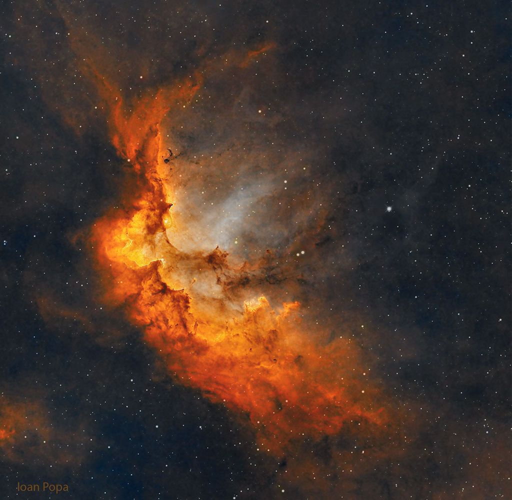 APOD: 2022 November 14 – NGC 7380: The Wizard Nebula