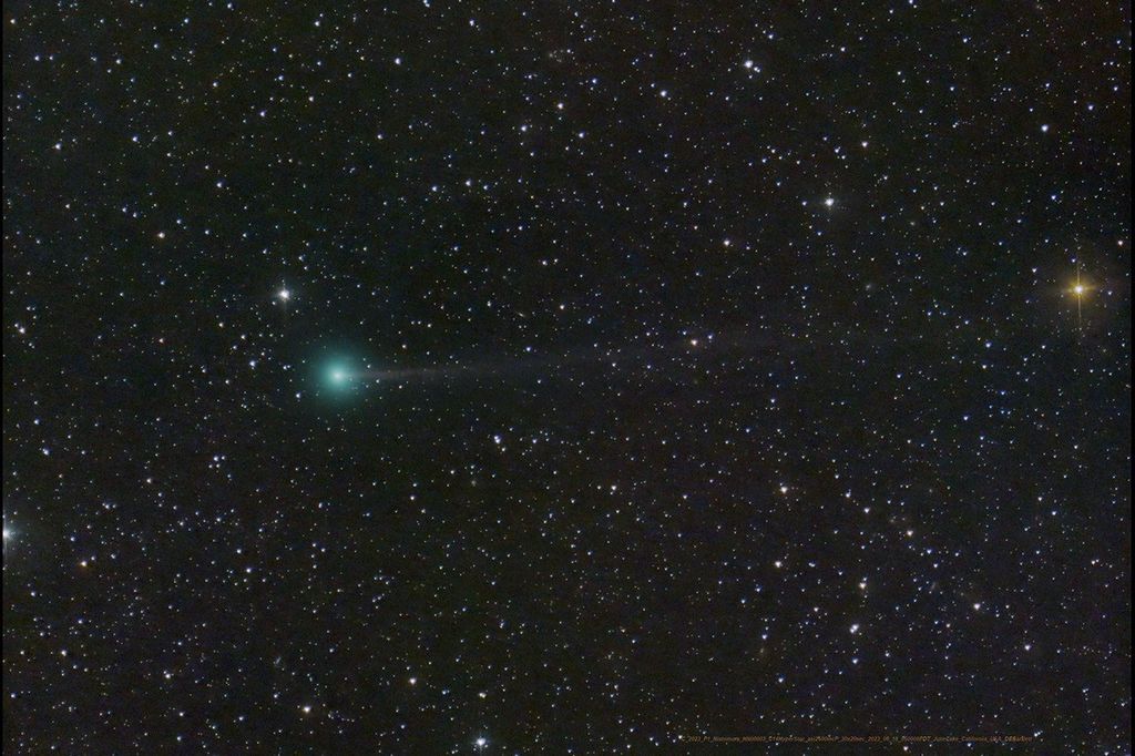APOD: 2023 August 21 – Introducing Comet Nishimura
