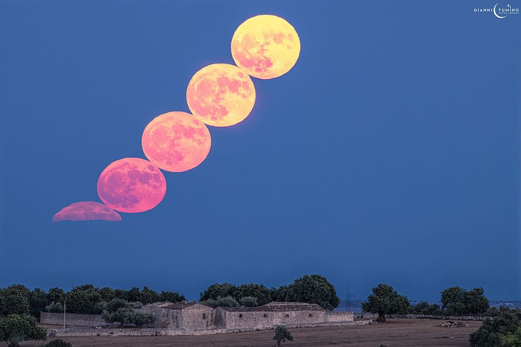 APOD: 2023 August 30 – Full Moons of August