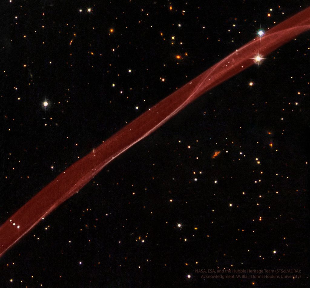 APOD: 2023 August 6 – SN 1006: A Supernova Ribbon from Hubble