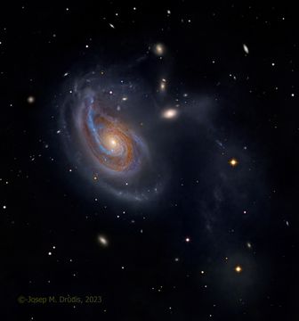 Arp 78: Peculiar Galaxy in Aries