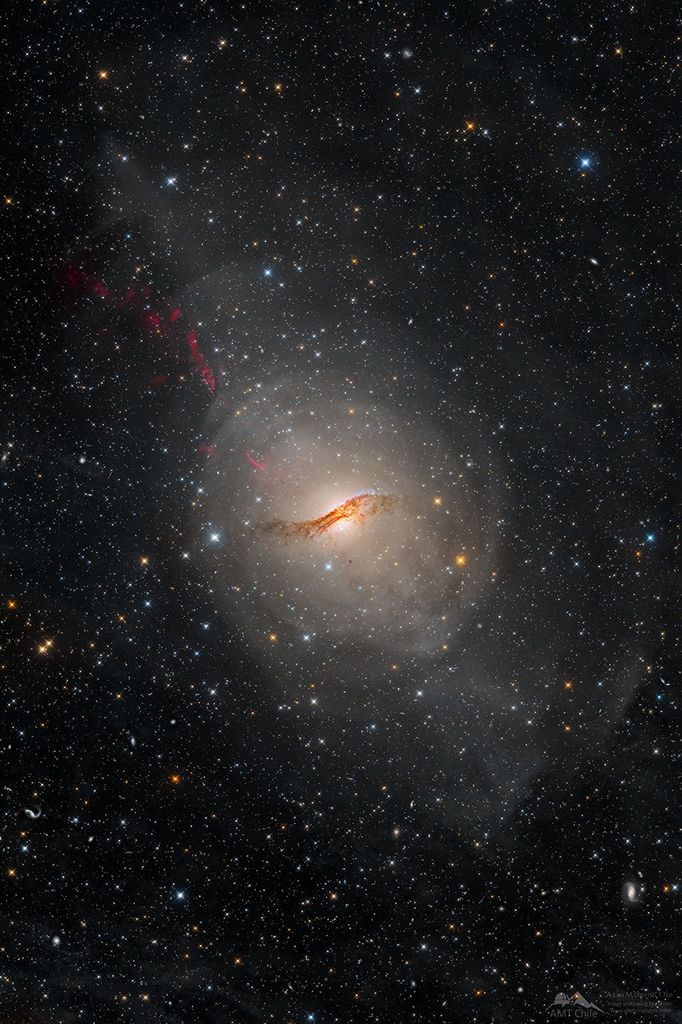 APOD: 2023 May 3 – Centaurus A: A Peculiar Island of Stars