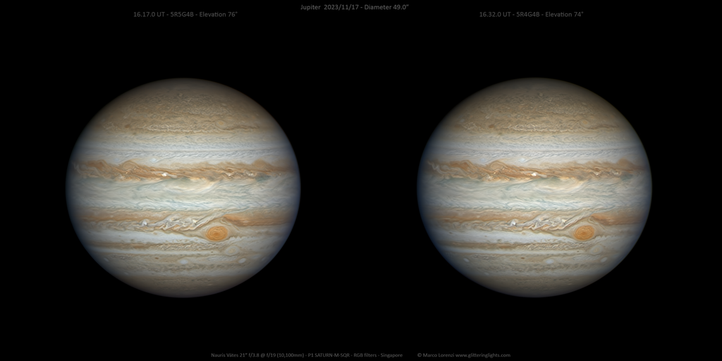 APOD: 2023 November 24 – Stereo Jupiter near Opposition