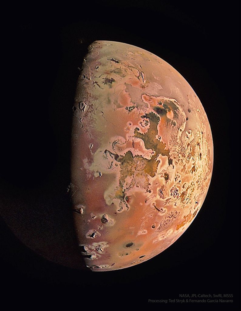 APOD: 2023 October 23 – Moon Io from Spacecraft Juno