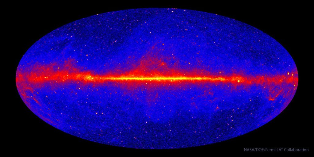 APOD: 2024 August 21 – Fermi’s 12-year All-Sky Gamma-ray Map