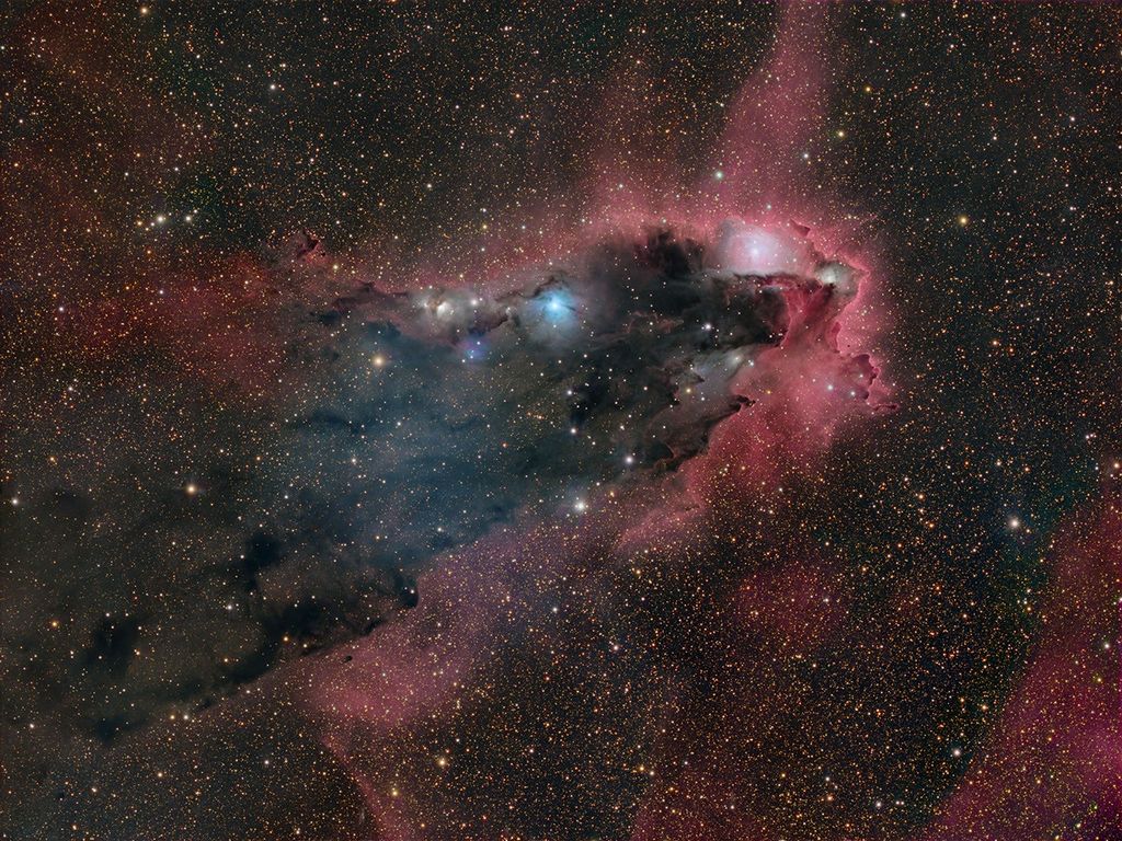 APOD: 2024 August 22 – The Dark Tower in Scorpius