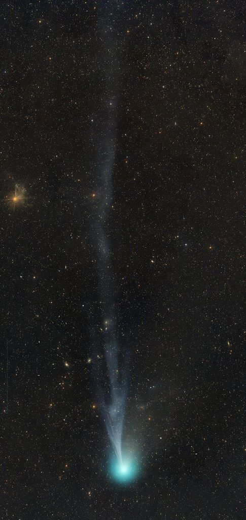 APOD: 2024 February 16 – Structure in the Tail of Comet 12P/Pons-Brooks