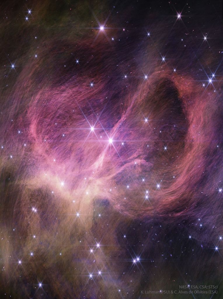 APOD: 2024 January 15 – Star Cluster IC 348 from Webb