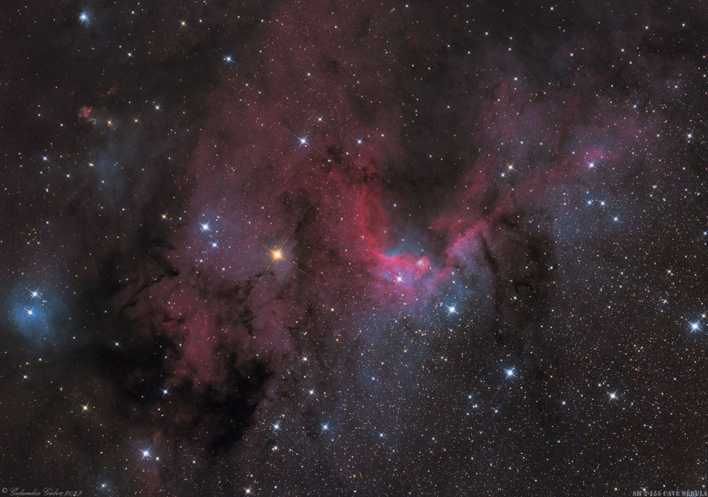 APOD: 2024 January 10 – The Light, the Dark, and the Dusty