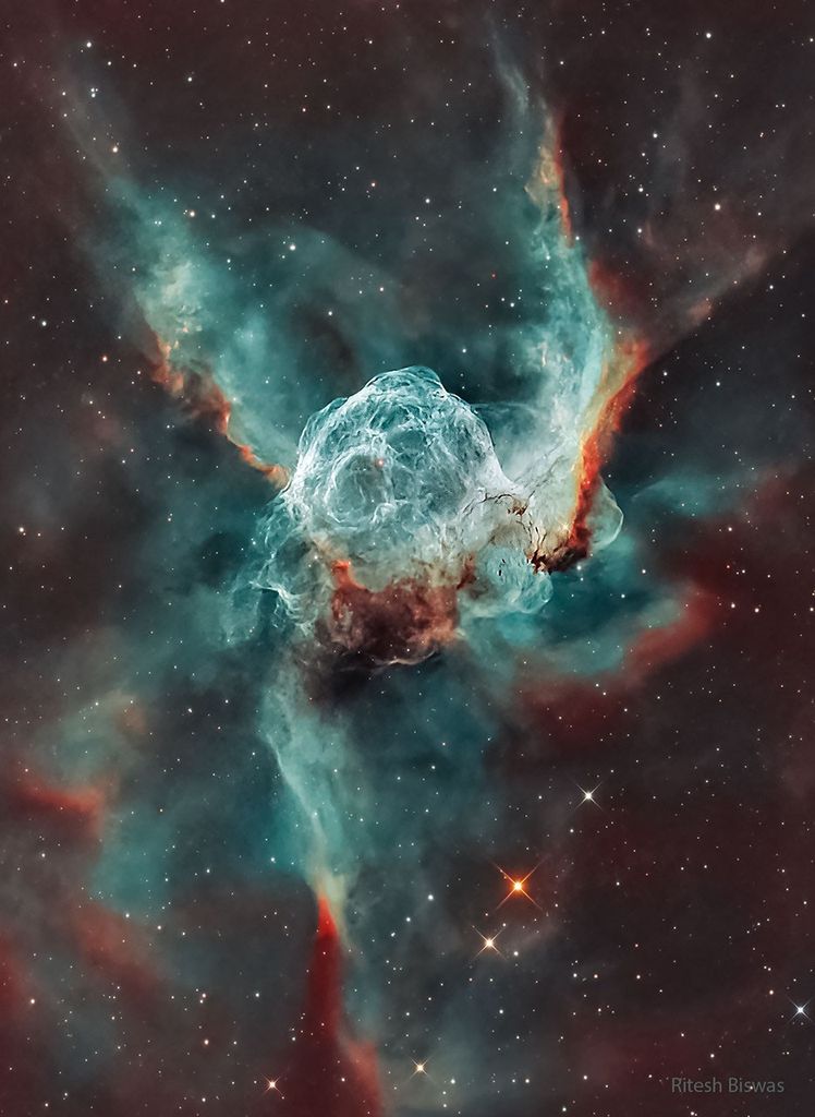APOD: 2024 January 9 – Thor’s Helmet