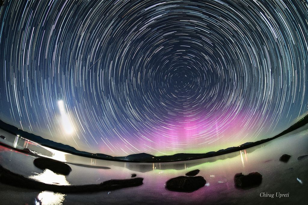 APOD: 2024 May 18 – North Celestial Aurora