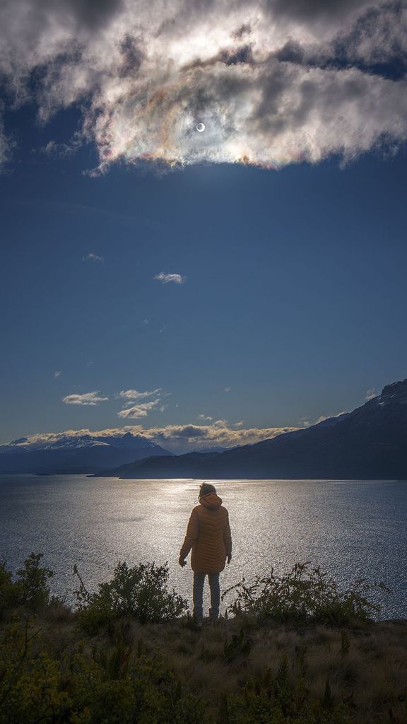 APOD: 2024 October 8 – Annular Eclipse over Patagonia