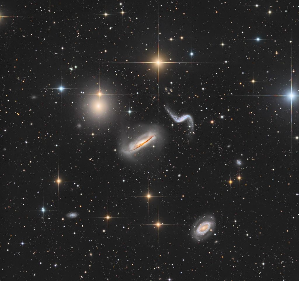 APOD: 2025 April 4 – Hickson 44 in Leo