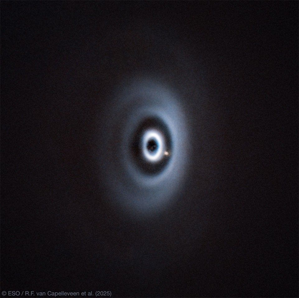 APOD: 2025 August 27 – WISPIT 2b: Exoplanet Carves Gap in Birth Disk