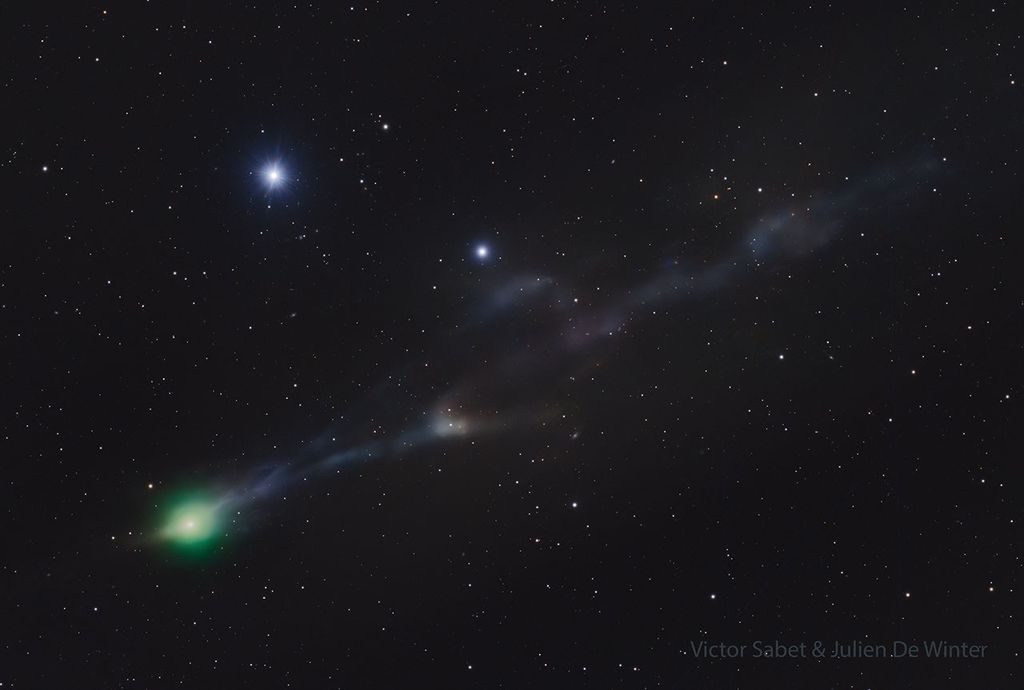 APOD: 2025 December 1 – 3I ATLAS: Tails of an Interstellar Comet