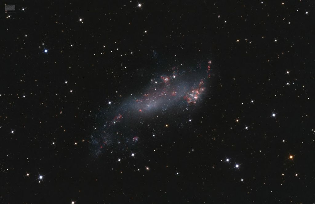 APOD: 2025 February 6 – IC 2574: Coddington’s Nebula