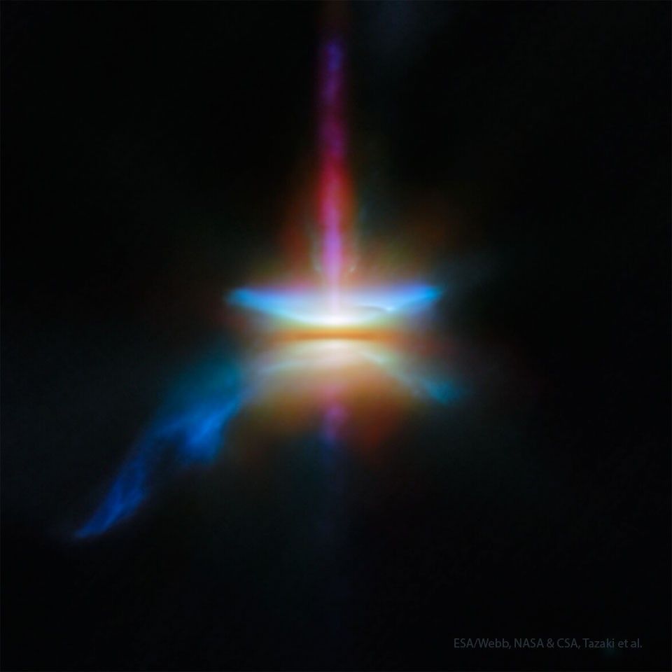 APOD: 2025 February 19 – HH 30: A Star System with Planets Now Forming