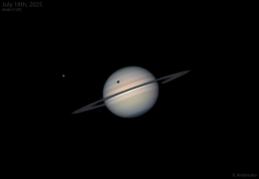APOD: 2025 July 24 – Titan Shadow Transit