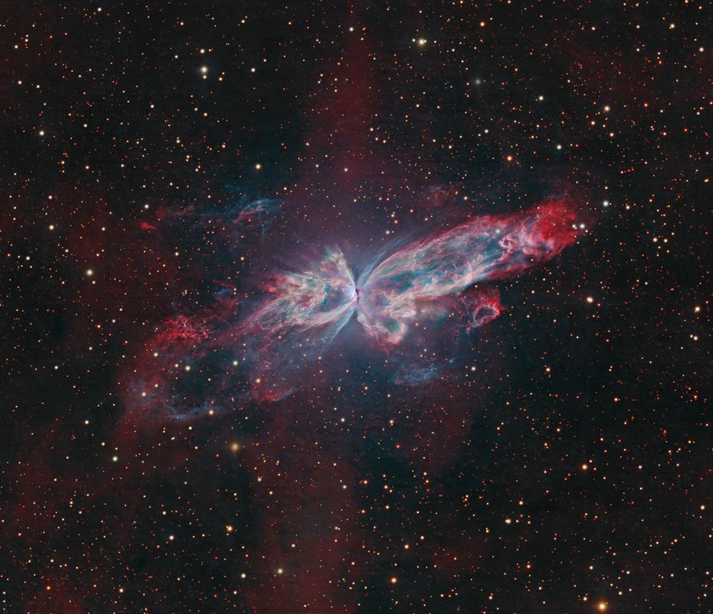 APOD: 2025 June 6 – NGC 6302: The Butterfly Nebula