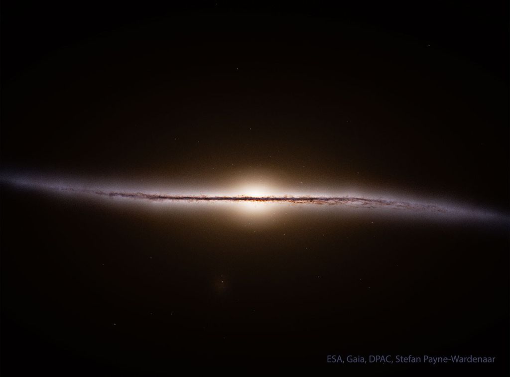 APOD: 2025 May 12 – Gaia Reconstructs a Side View of our Galaxy