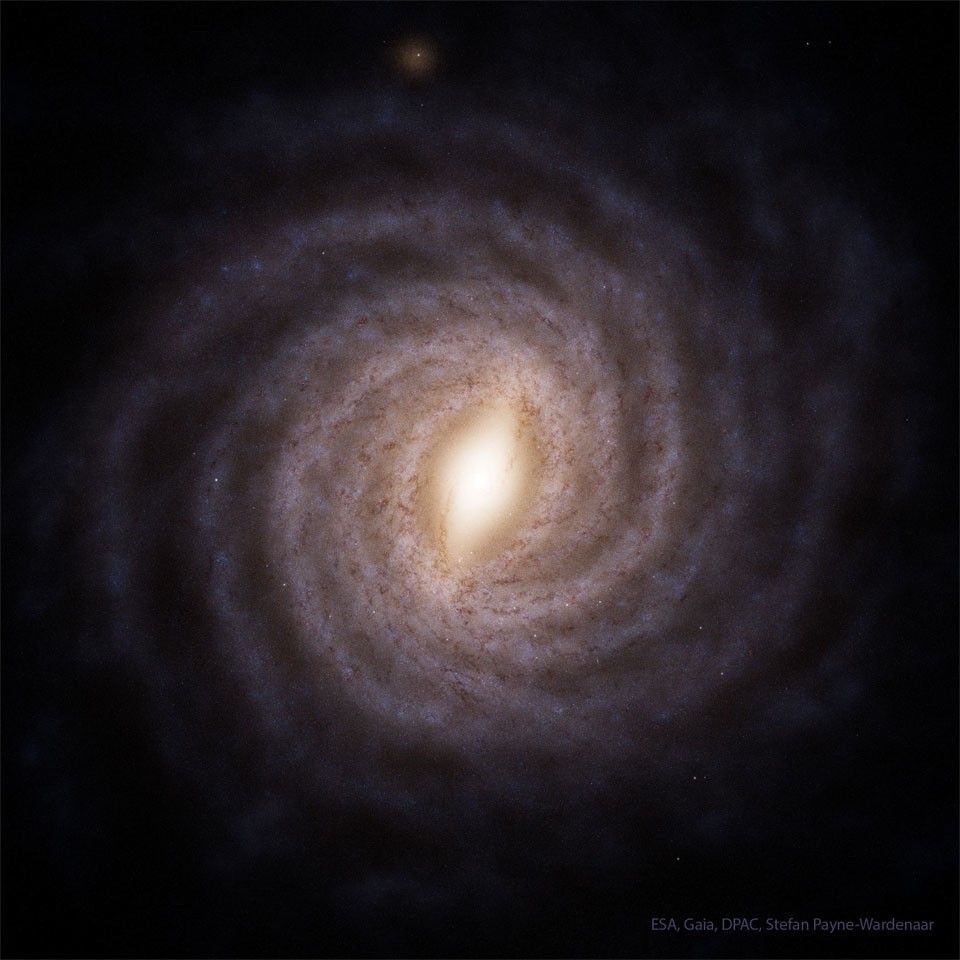 APOD: 2025 May 13 – Gaia Reconstructs a Top View of our Galaxy