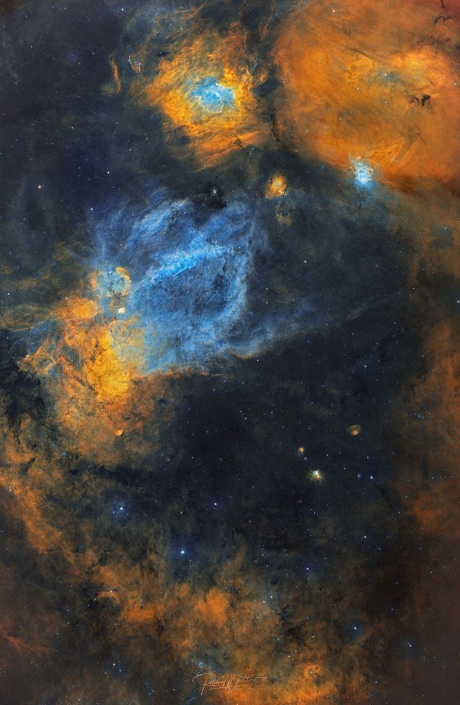 APOD: 2026 April 01 – The Claw and Bubble Nebulae