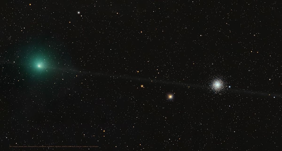 APOD: 2026 August 8 – A Messier Moment for Tempel 2