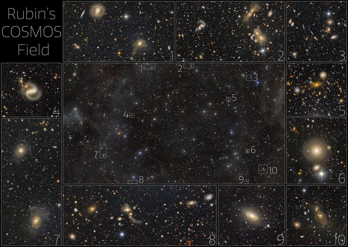 APOD: 2026 August 7 – Rubin’s Cosmos Field