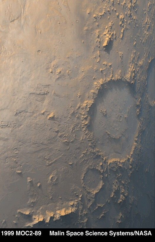 APOD: 2026 February 1 – Galle: Happy Face Crater on Mars