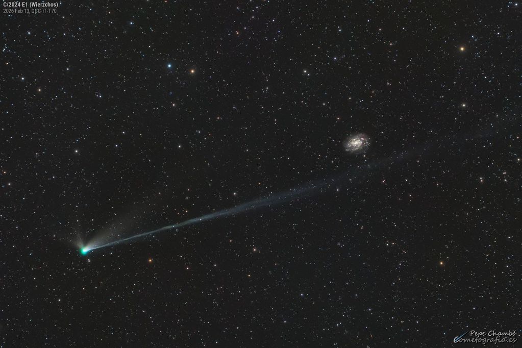 APOD: 2026 February 17 – Tails of Comet Wierzchoś