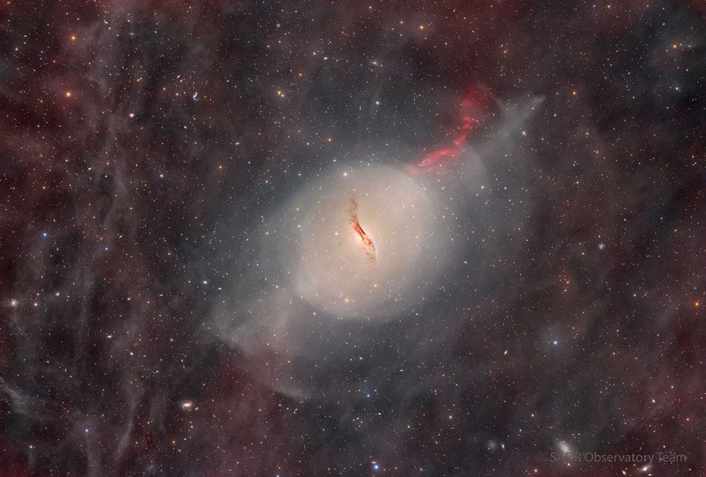 APOD: 2026 March 30 – Peculiar Elliptical Galaxy Centaurus A