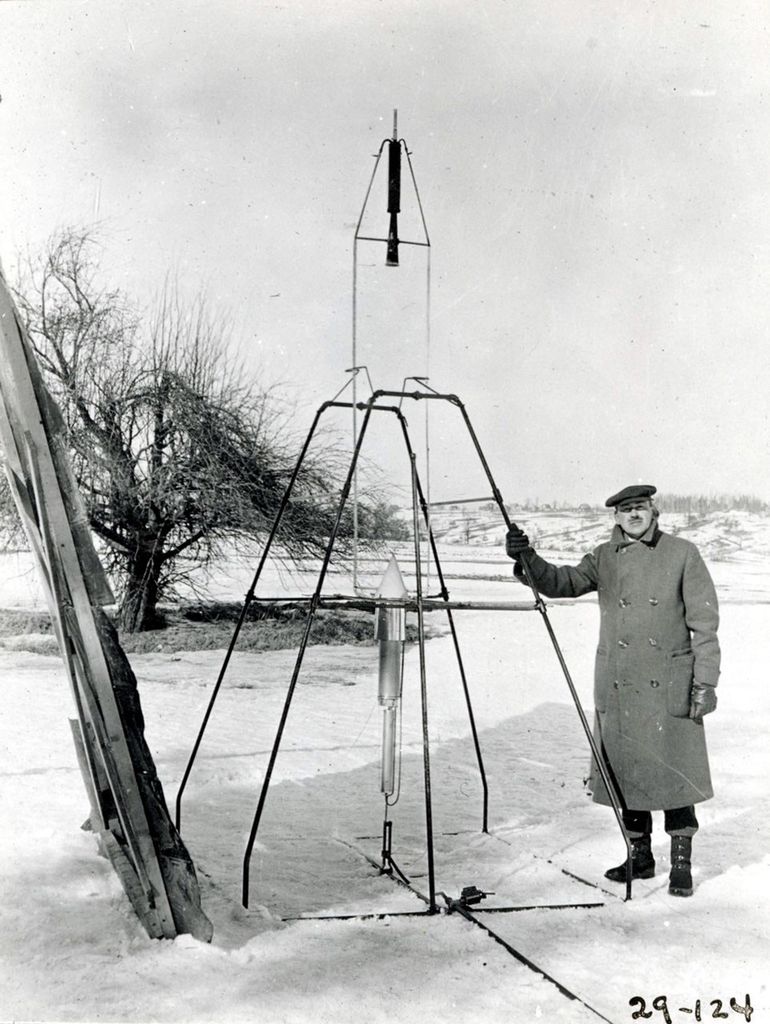 APOD: 2026 March 28 – Robert Goddard and Nell