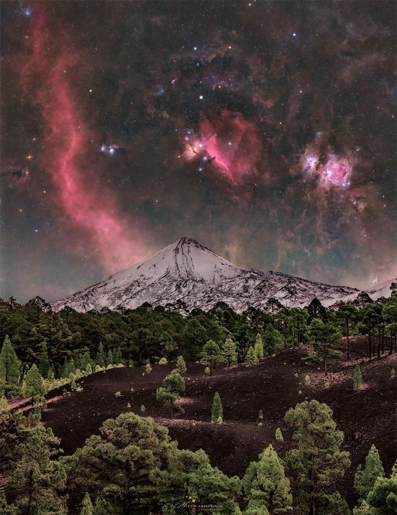 APOD: 2026 May 5 – Orion over Mount Teide