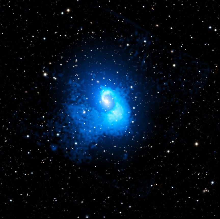 APOD: 2026 May 21 – A Collision of Galaxy Clusters